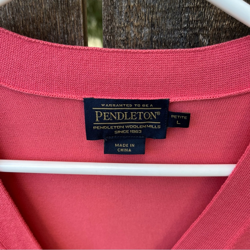 Pendleton Silk Blend Button Cardigan Sweater In M… - image 3